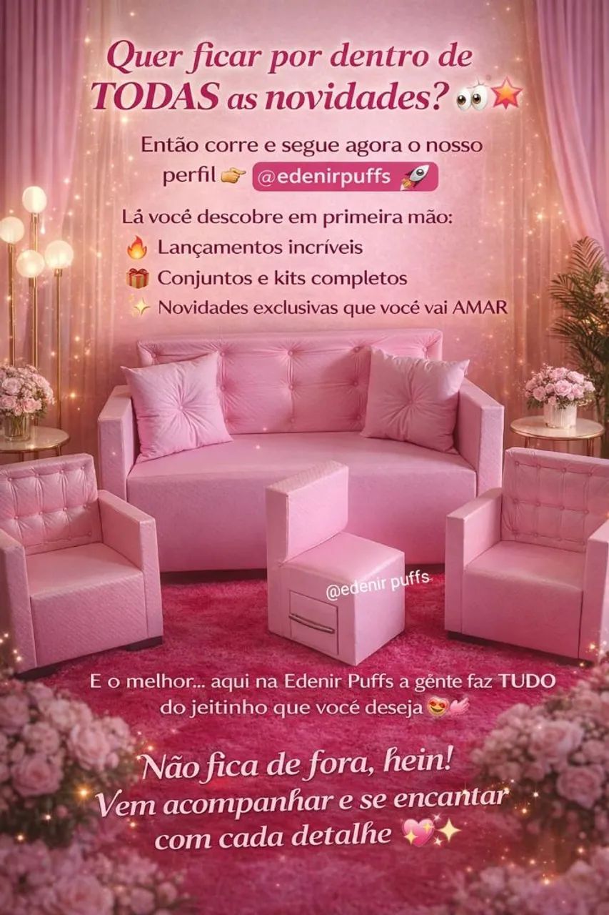 PUFFS DE ESPERA E VARIEDADES  - Foto 5