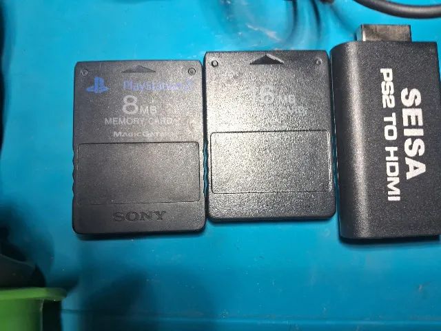 PS2 Slim + acessórios e jogos - Foto 2
