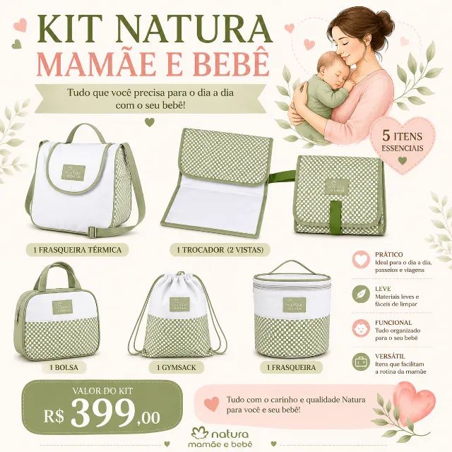 Kit Maternidade Natura MMBB