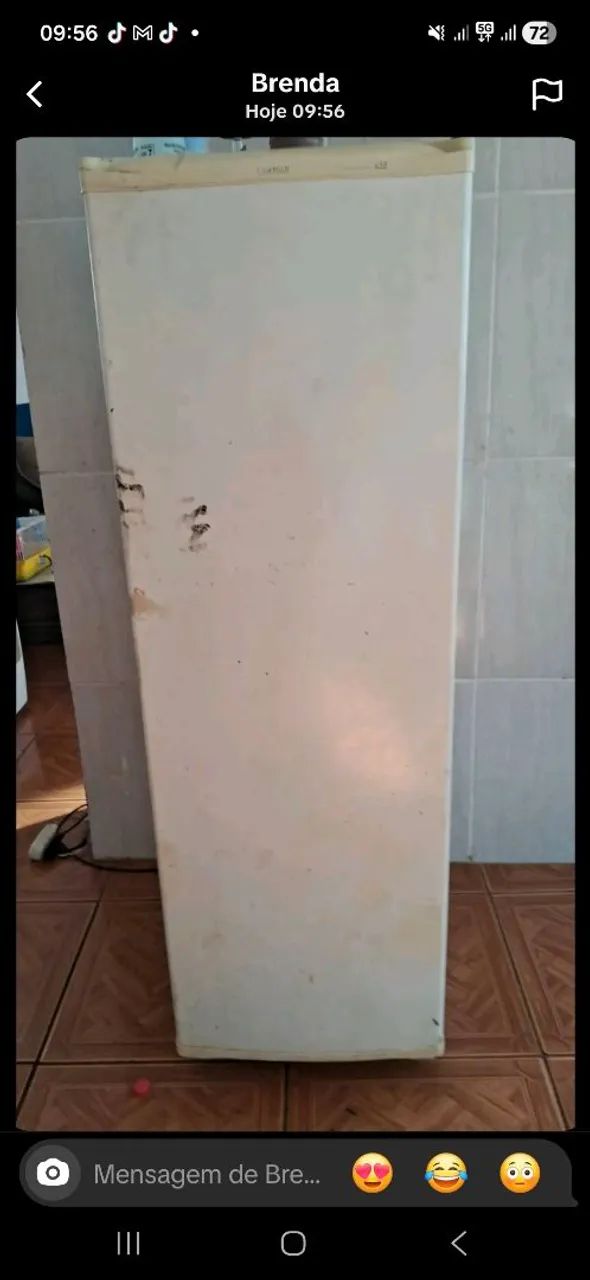 Vendo ou troco Geladeira 