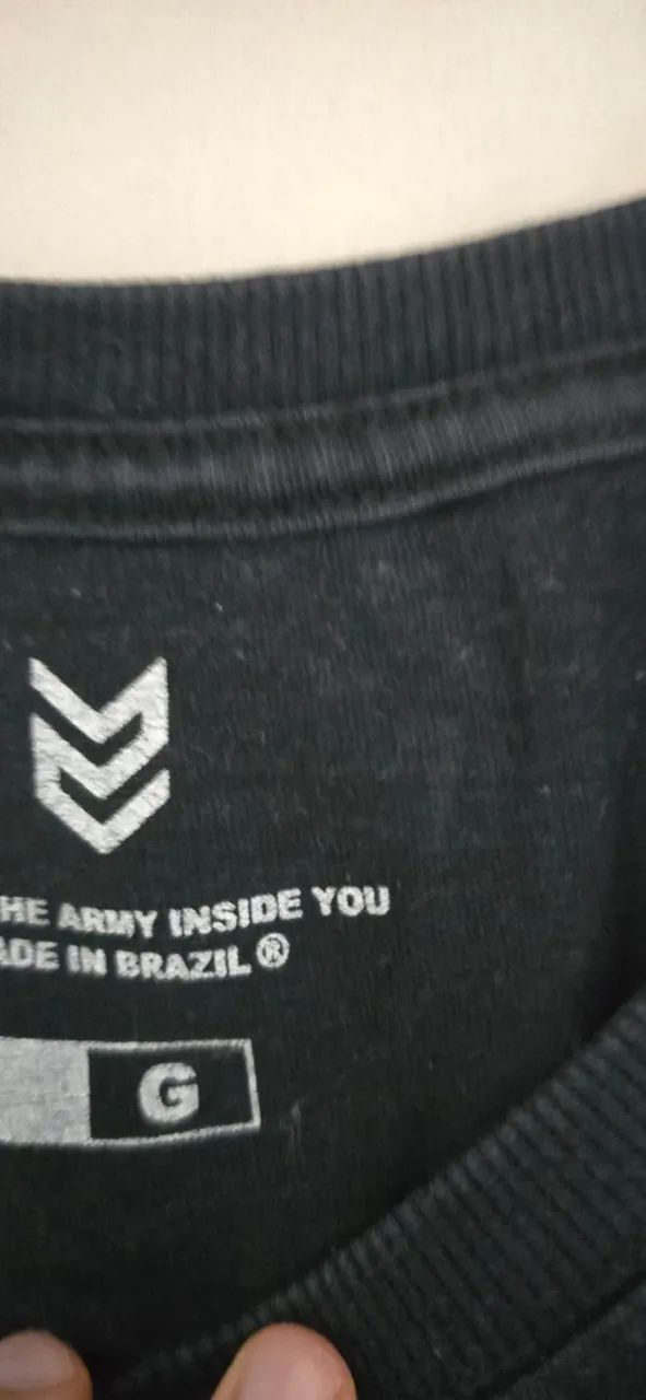 Camiseta preta army - Foto 2