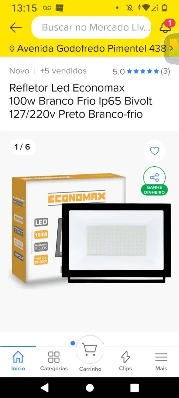 Refletor led 6500 k - Foto 3