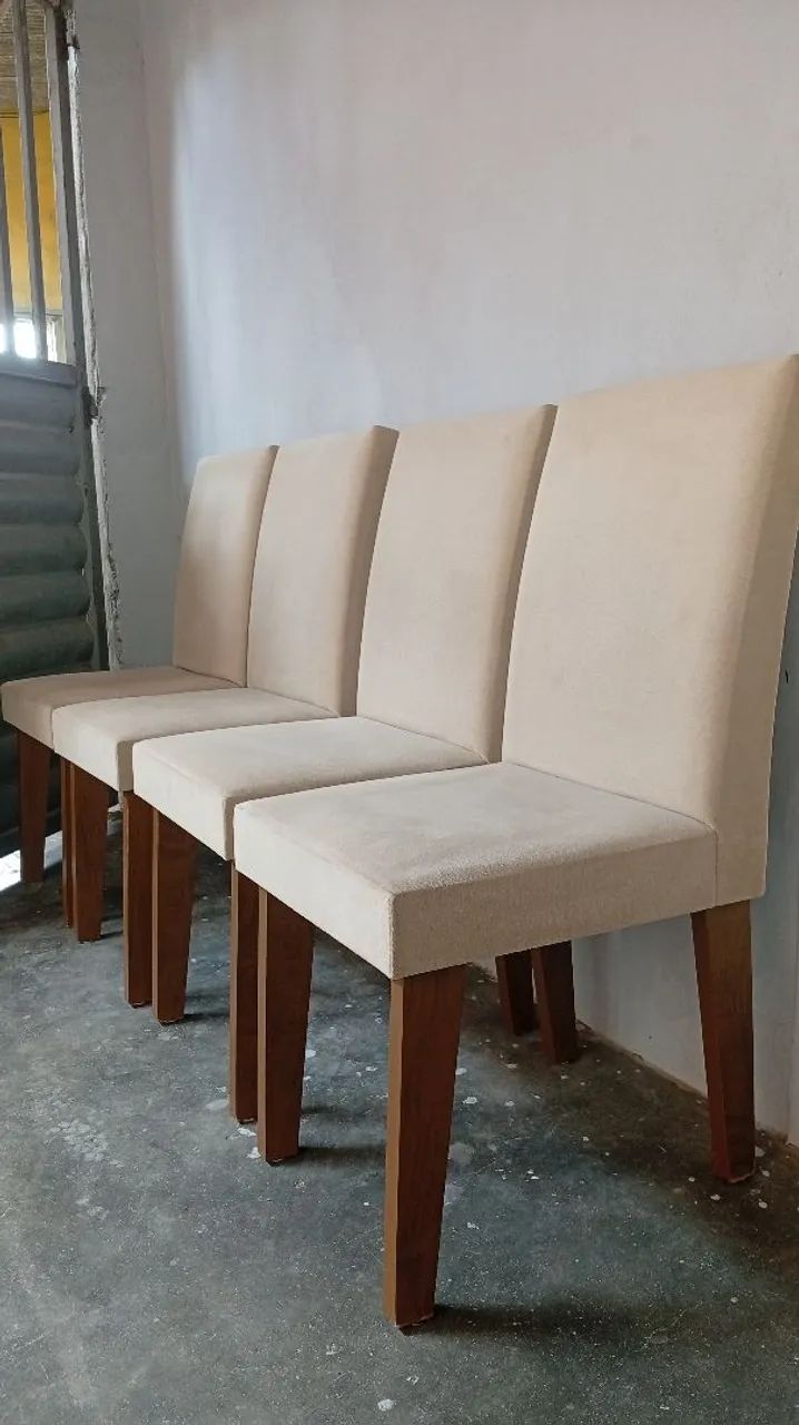 4 Cadeiras estofadas  - Foto 2