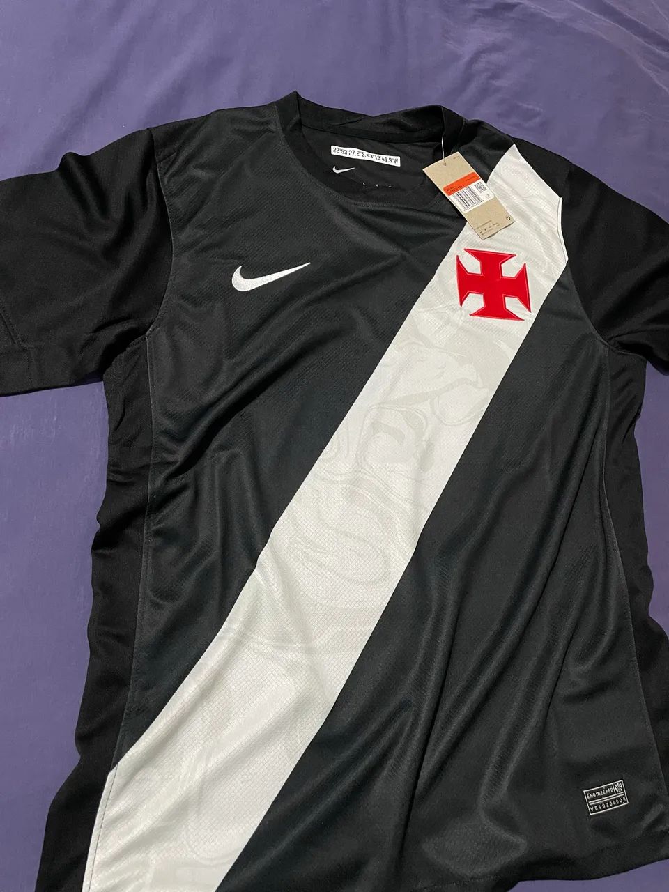 Camisa do Vasco da Gama preta  - Foto 2