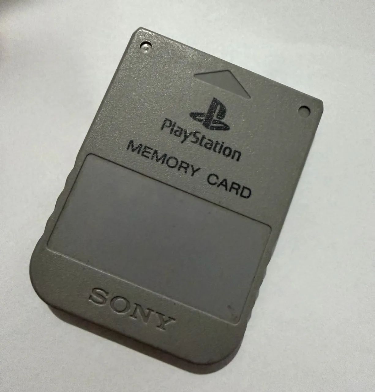 Memory Card Ps1 Clássico Cinza 