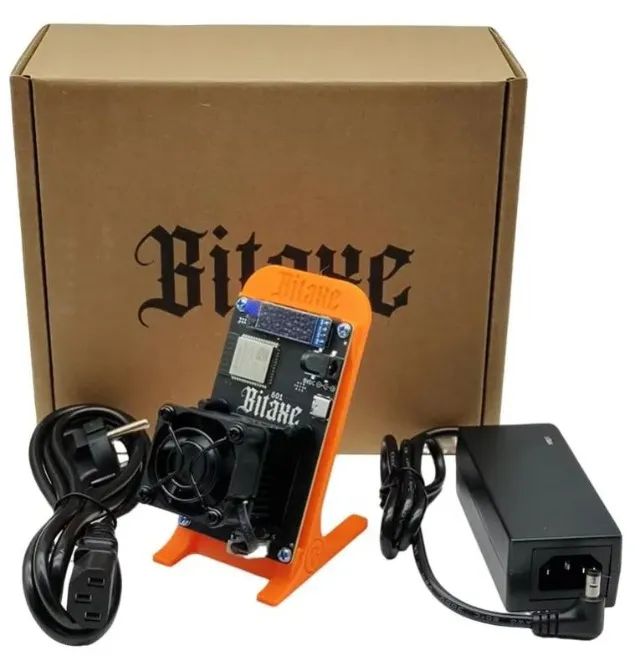 Bitaxe Gamma 601 - 1.2TH/S - cor laranja Mineradora Solo BTC