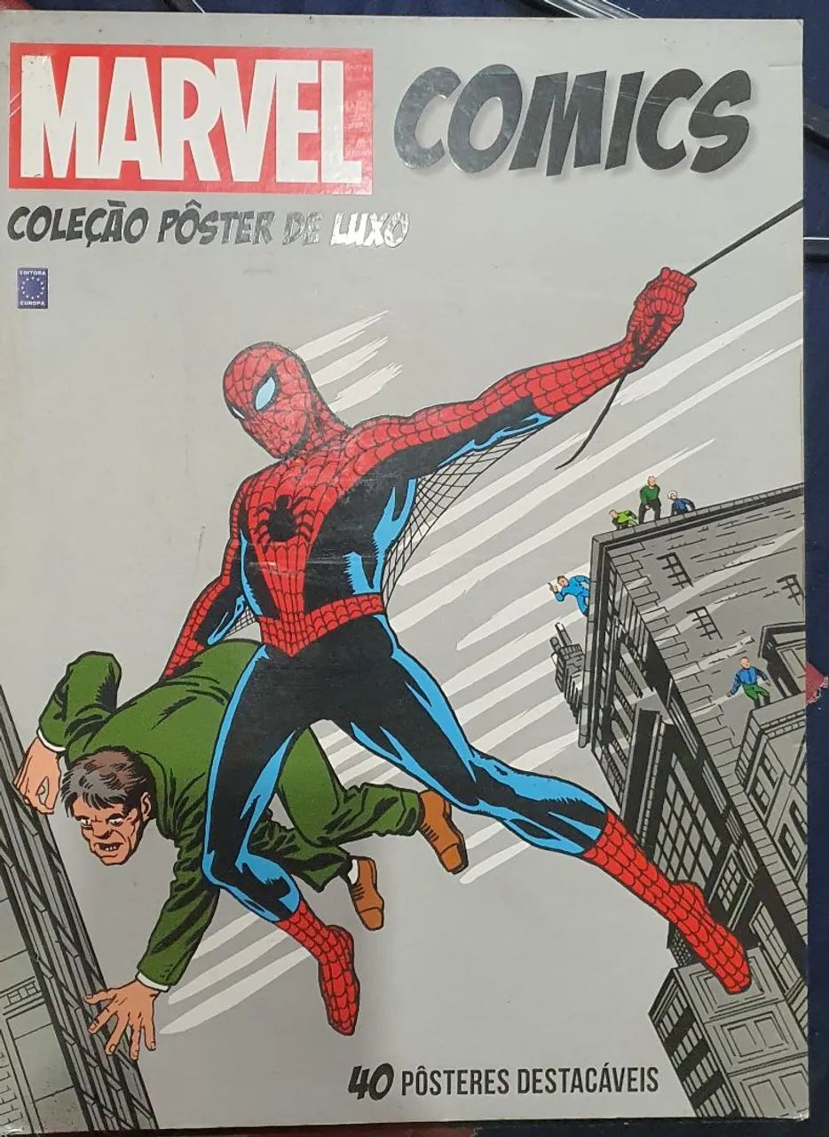Revista-pôster Marvel - Coleção pôsteres de luxo