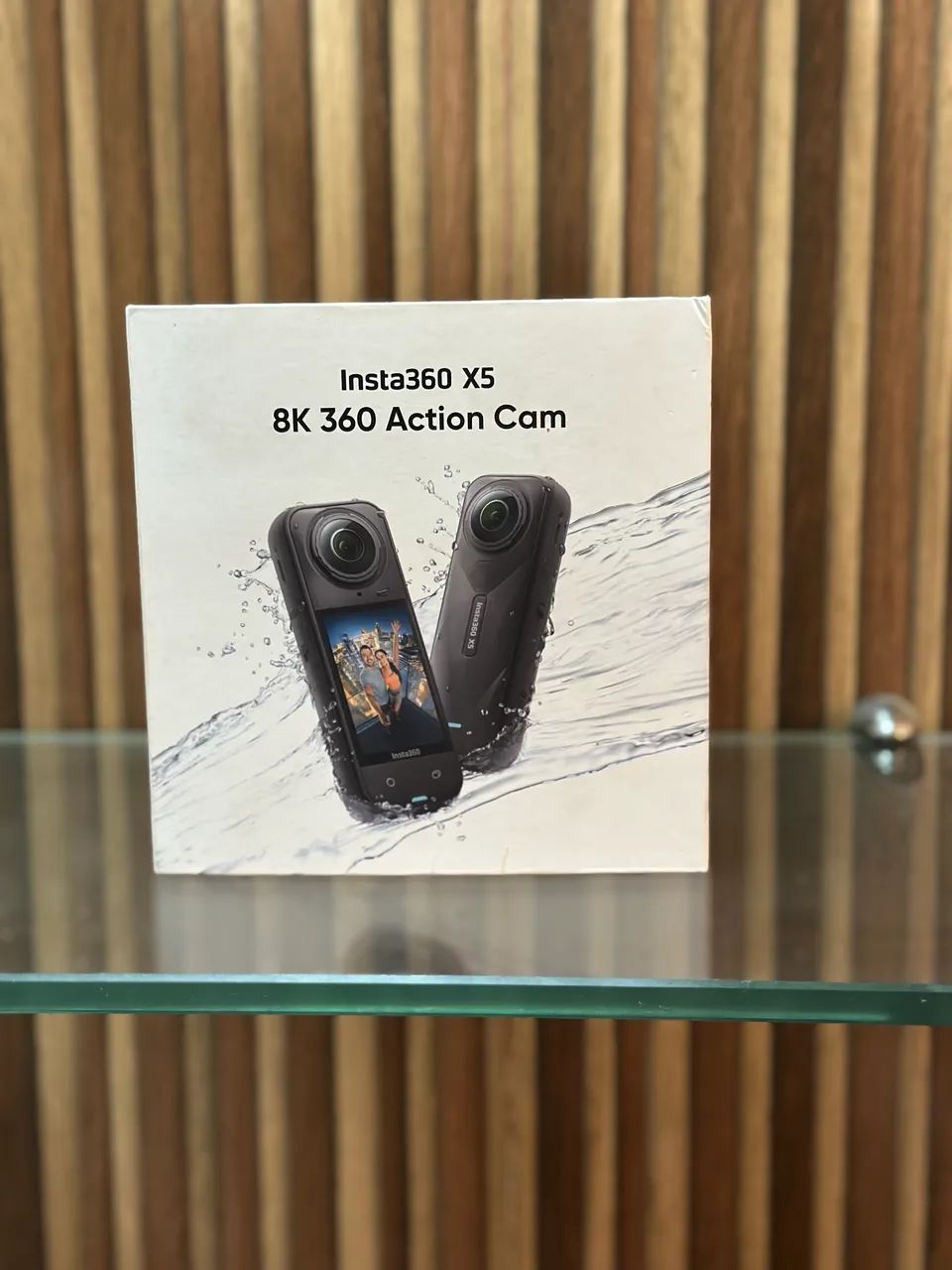 INSTA 360 X5 - 8K - NA CAIXA 