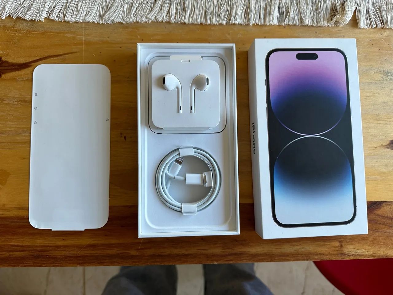 Cabo lightning + fone originais e novos - Foto 2