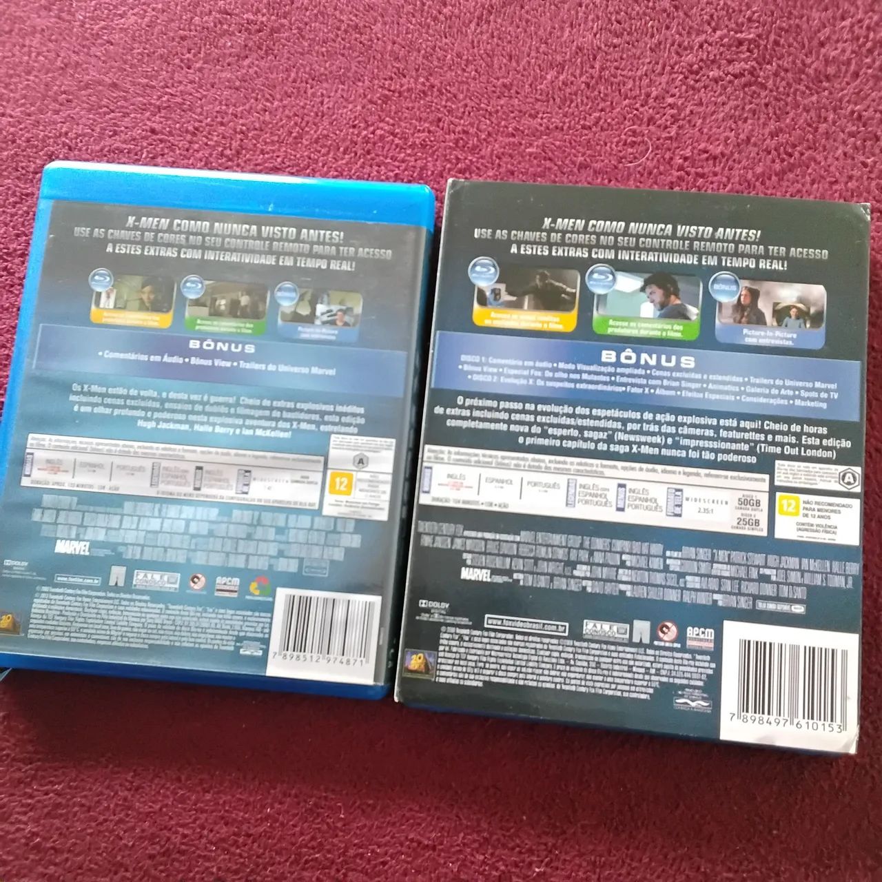  Man CD・Blu-rayまとめ売り Blu ray X Men 1 e 2 - CDs, DVDs etc - Camobi, Santa Maria