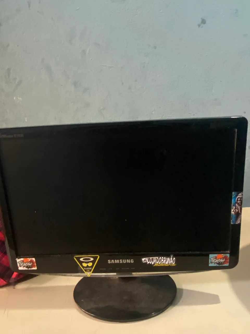 MONITOR SAMSUNG 18,5? LCD NOVO BARATO!
