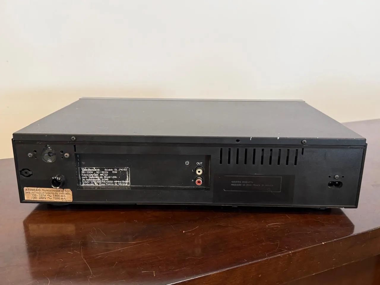 Cd player Technics Player SL-P40BT mesmo Philips 610 revisado funcionando perfeitamente  - Foto 5