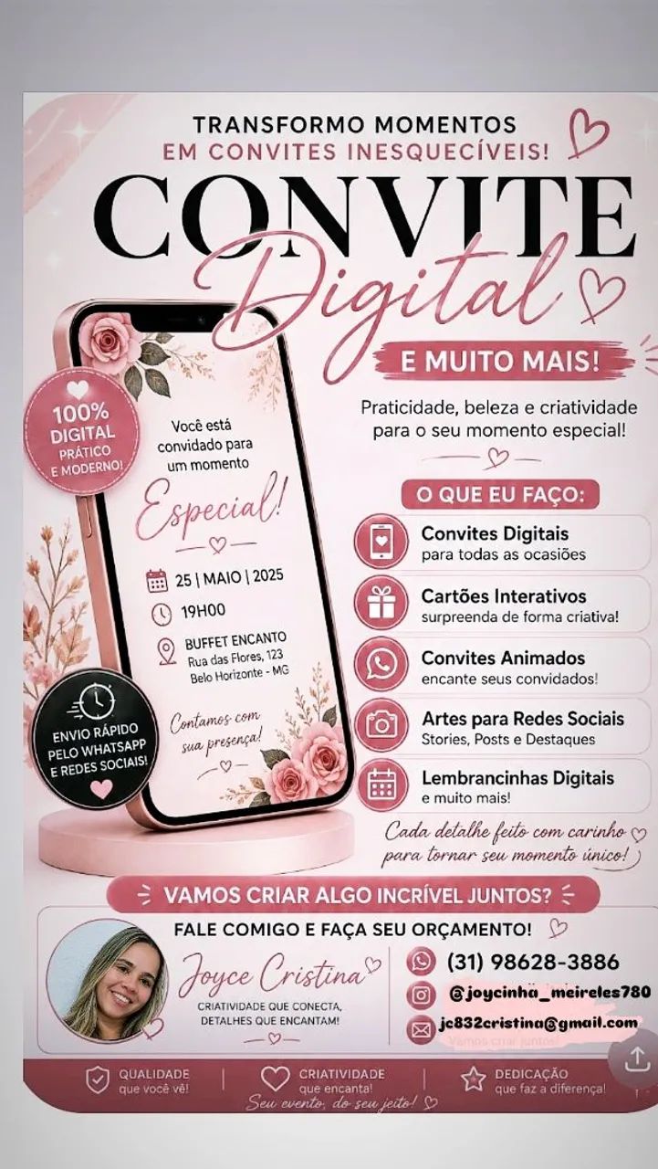 Convite digital 