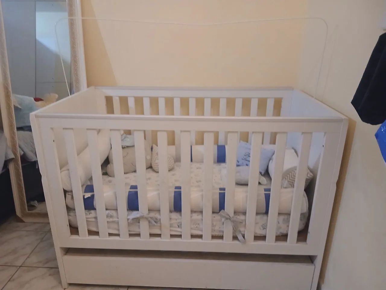 Berço Infantil com gavetas e colchão  - Foto 5