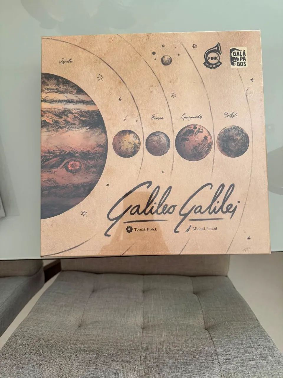 Galileo Galilei - Jogo de tabuleiro 