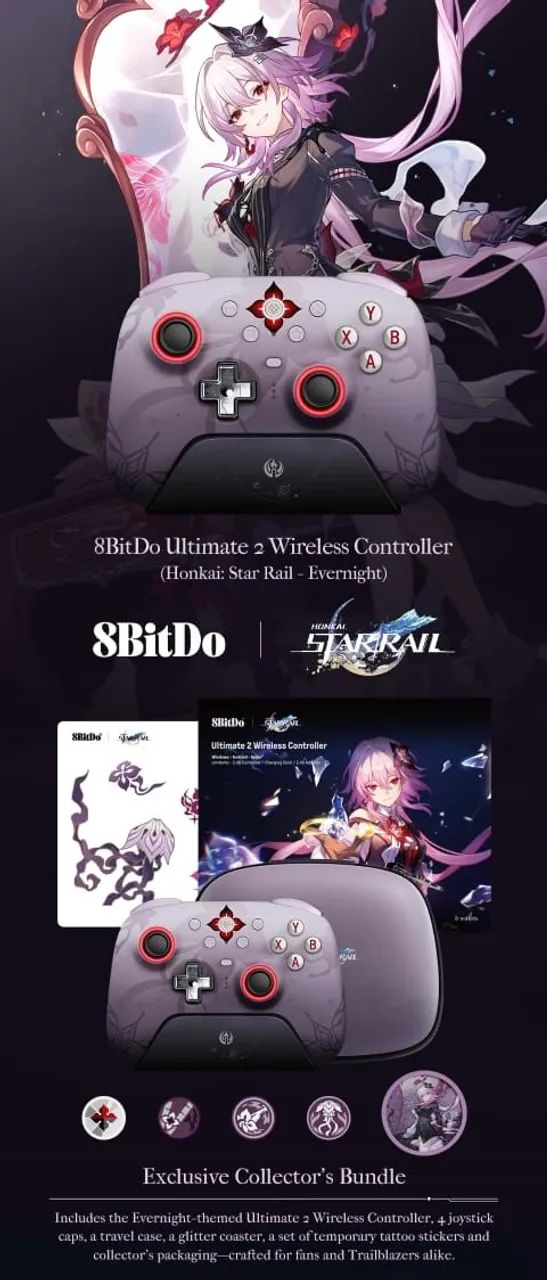 Vendo controle sem fio 8bitdo Ultimate 2, NOVO - Foto 5