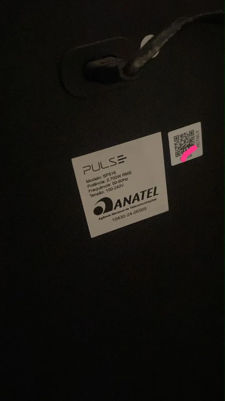Torre de som pulse 2700w