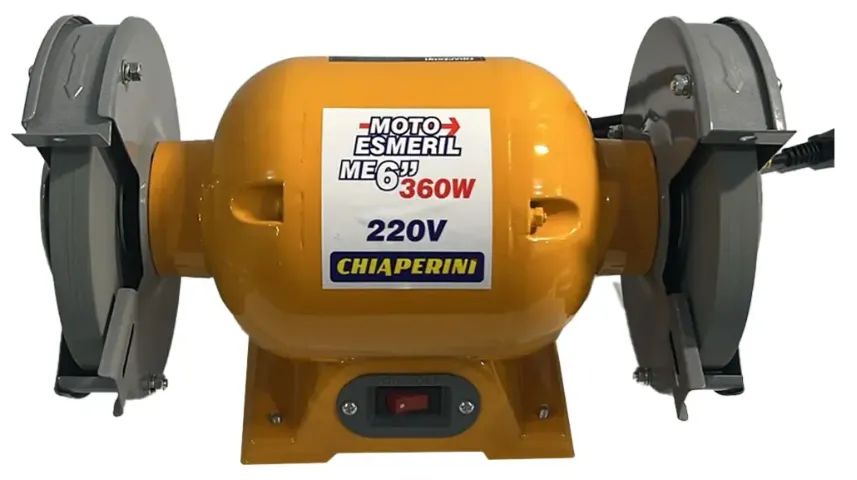 Moto Esmeril Me 6 Polegadas 360w 220v Chiaperini - Foto 3