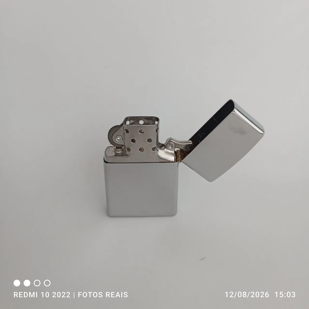 Isqueiro recarregável fluido estilo Zippo