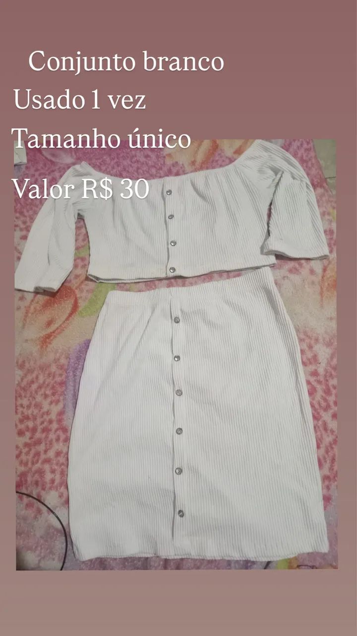 Roupas seminovas 