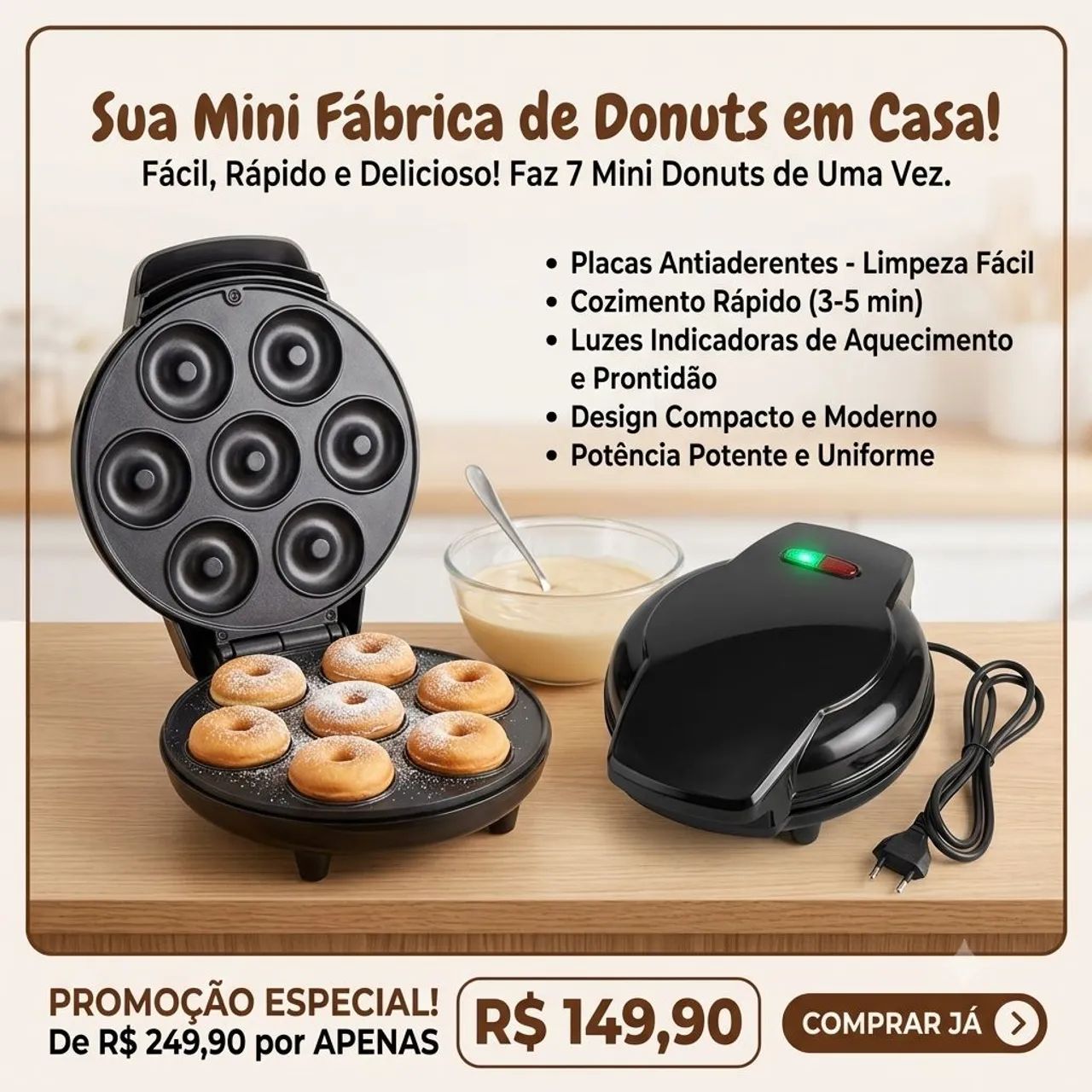 Máquina de donuts 