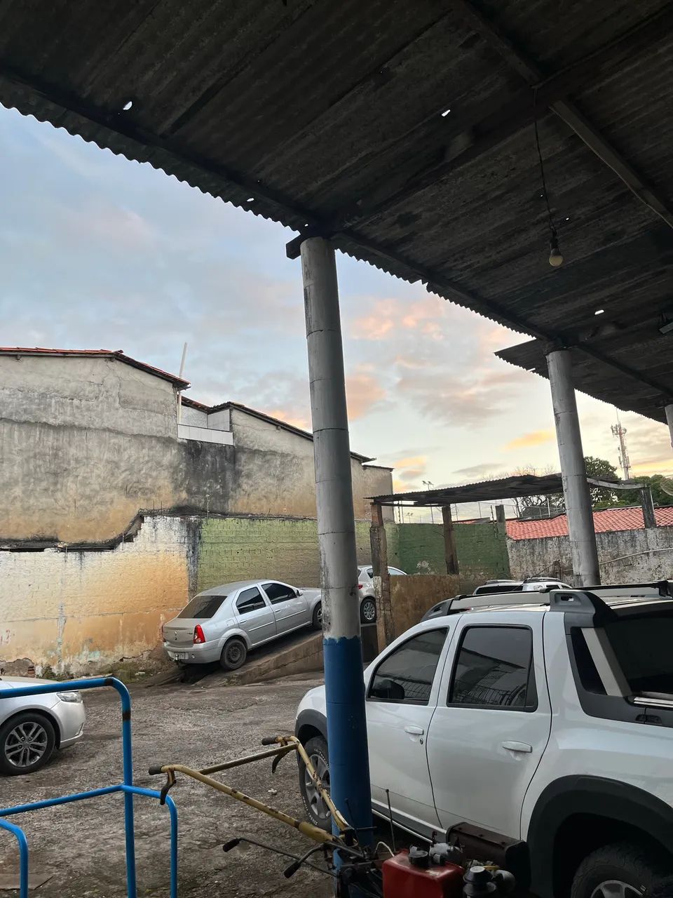 Vaga para lavador de carro
