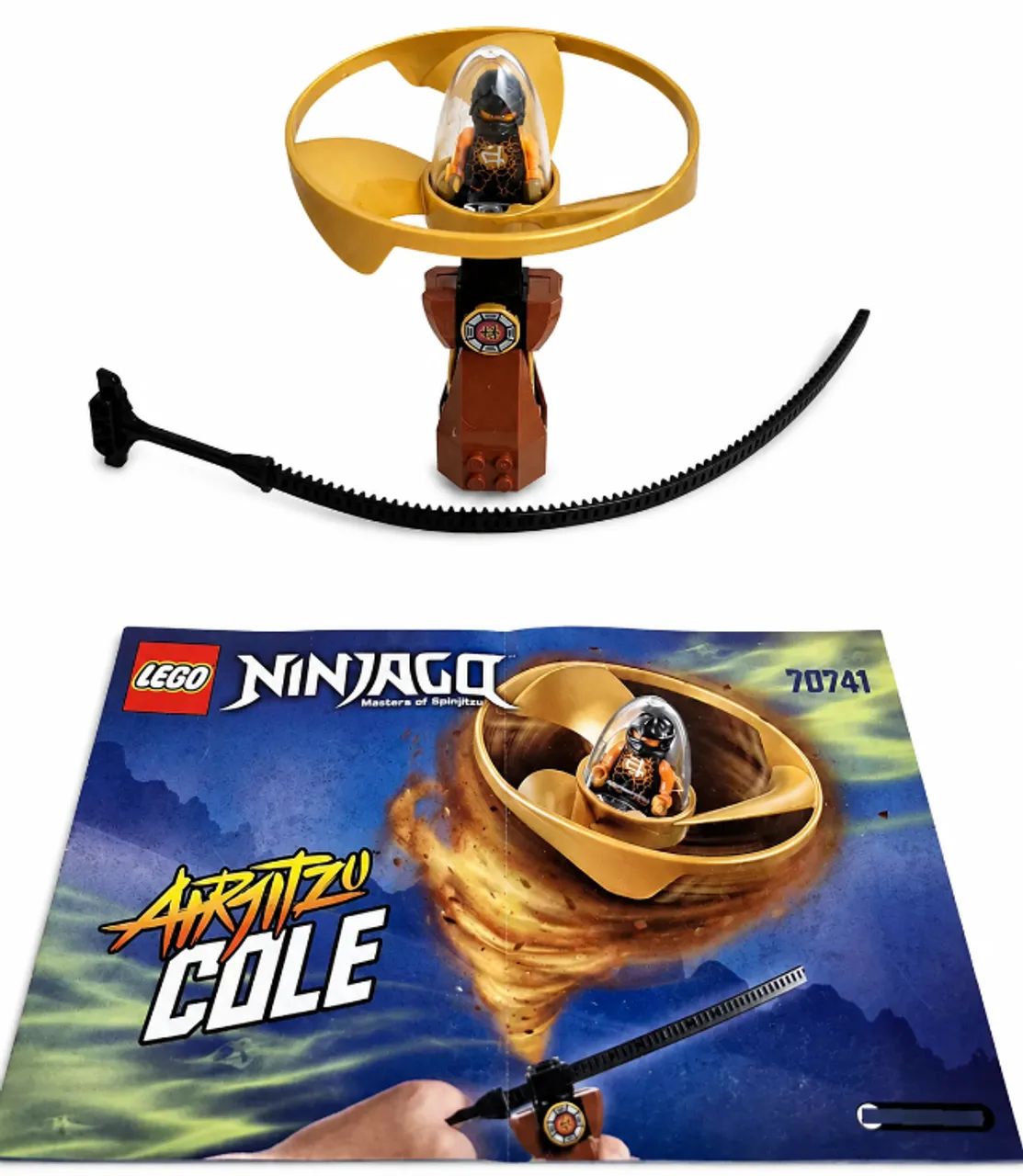 Lego Ninjago 70741 - Airjitzu Cole Flyer - Brinquedos e Jogos