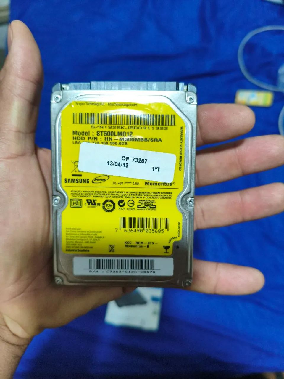 Vendo SSD 500gb e HD  - Foto 2
