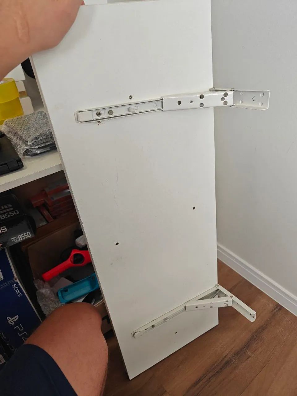 Mesinha de parede reclinável MDF - Foto 3