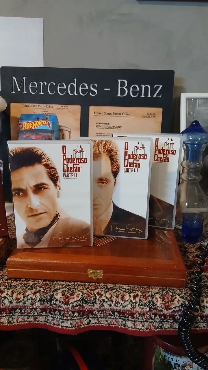 Box da trilogia "O Poderoso Chefão: The Coppola Restoration" - Foto 2