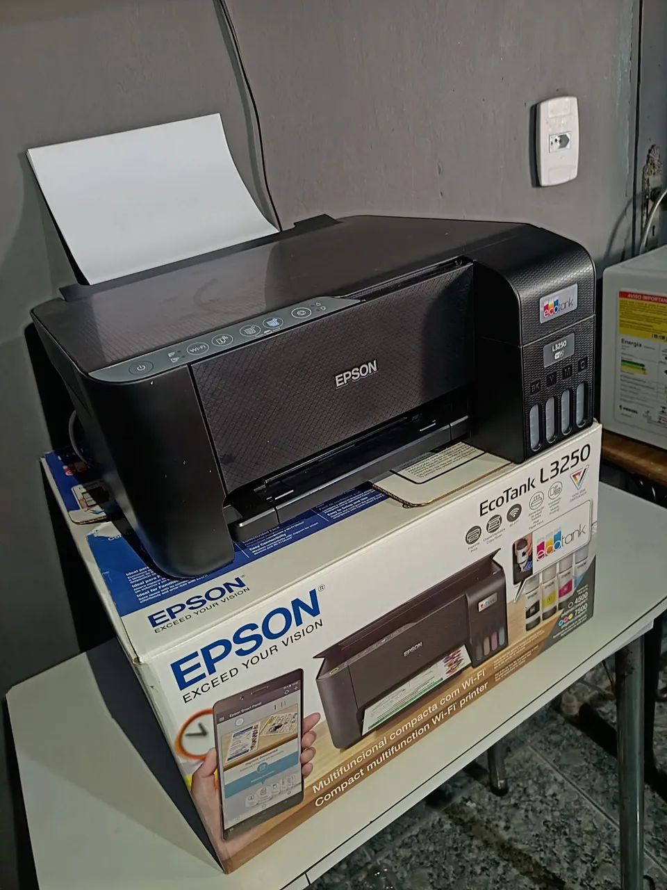 ? IMPRESSORA MULTIFUNCIONAL EPSON ECOTANK L3250 - 3 EM 1 ? - Foto 2