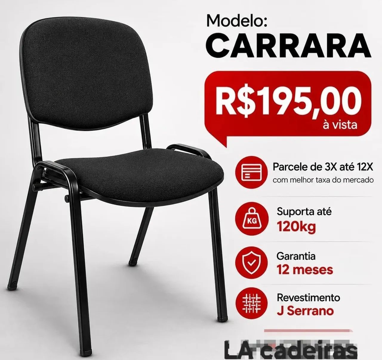 Cadeiras pra igrejas  - Foto 2
