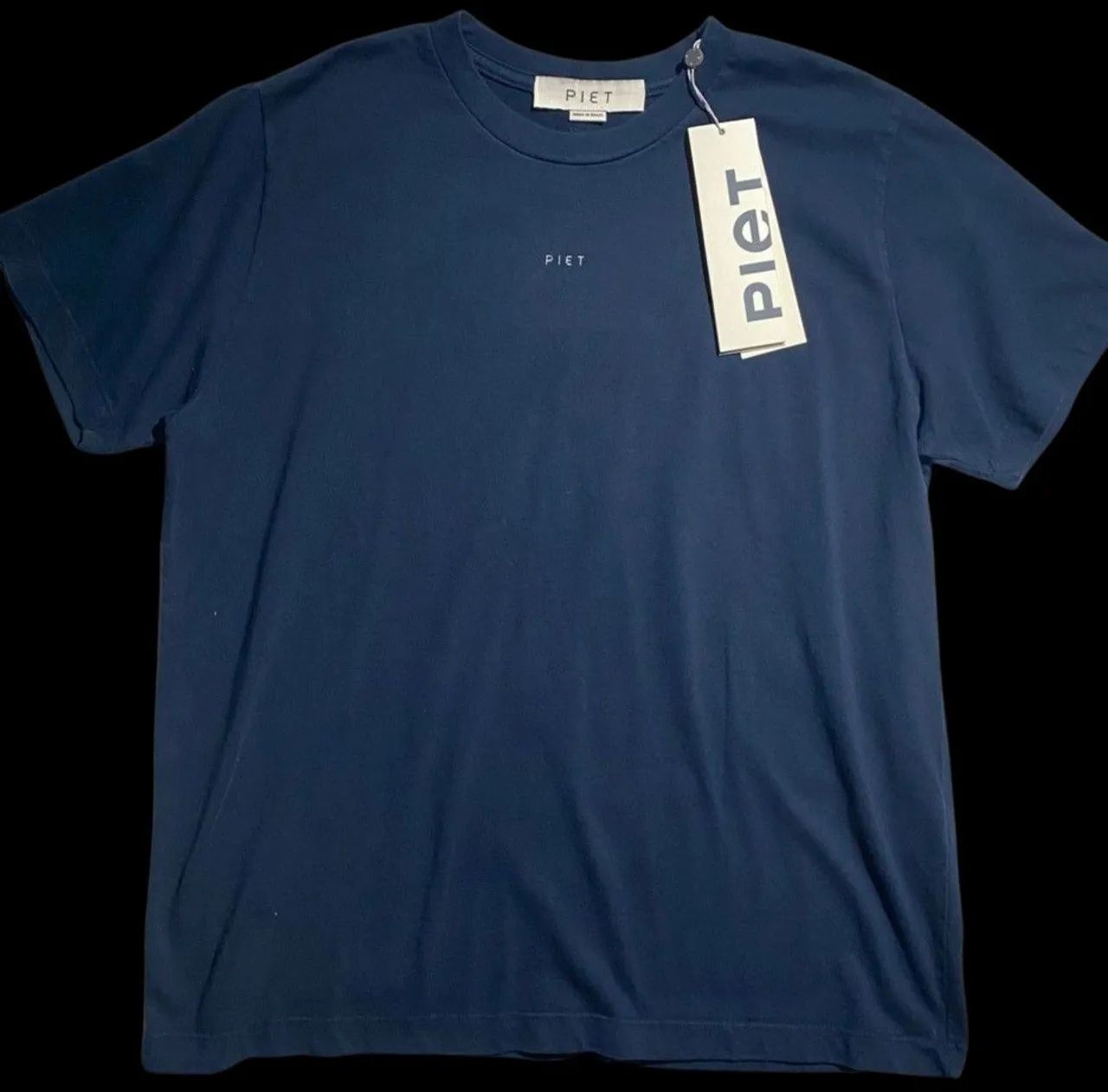 Camiseta piet logo navy 