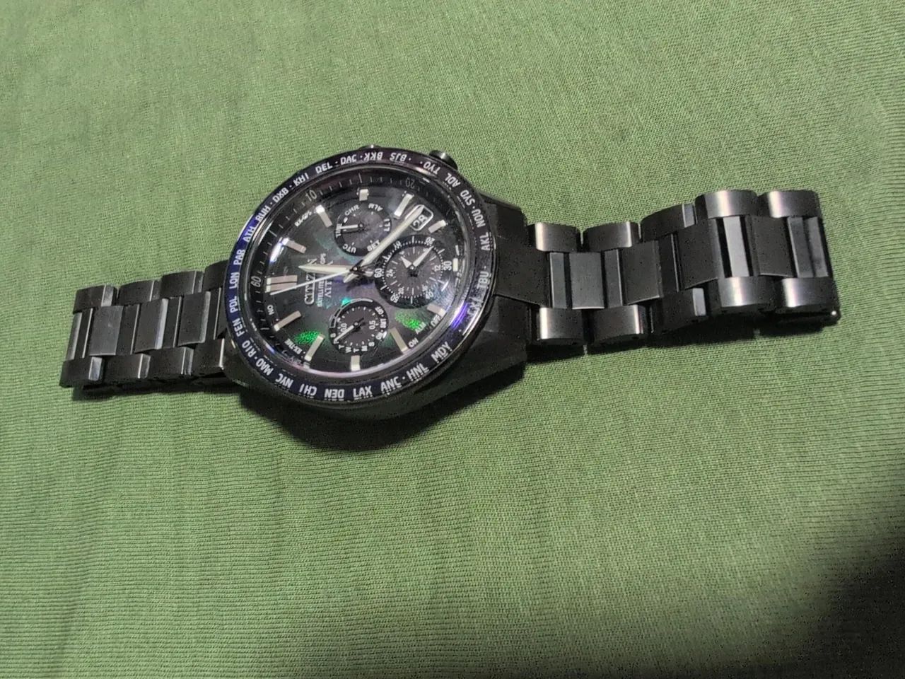 Relógio Citizen attesa eco drive 