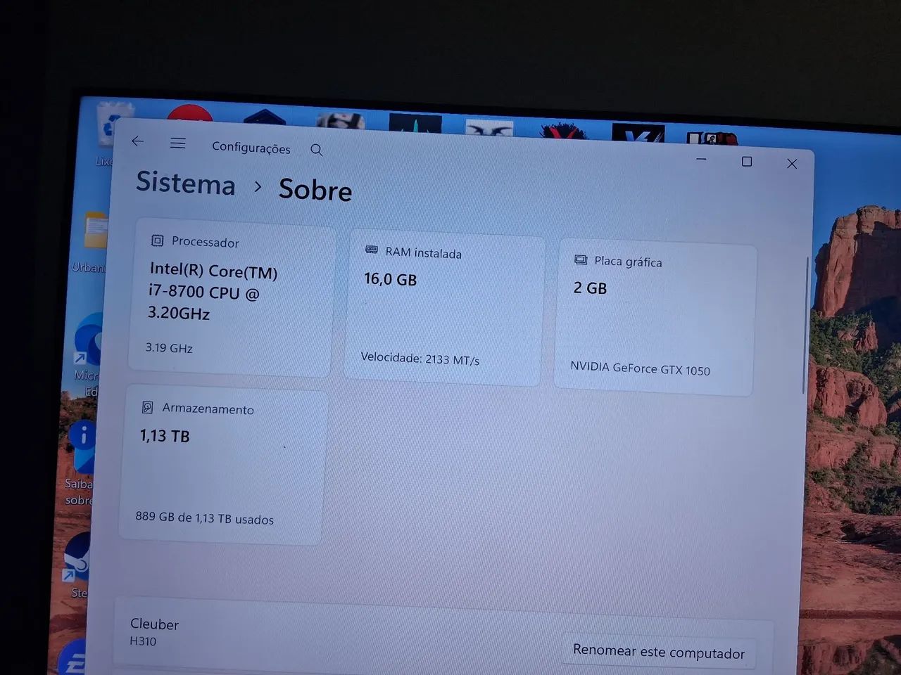 Pc gamer completo última oferta pra sai - Foto 4