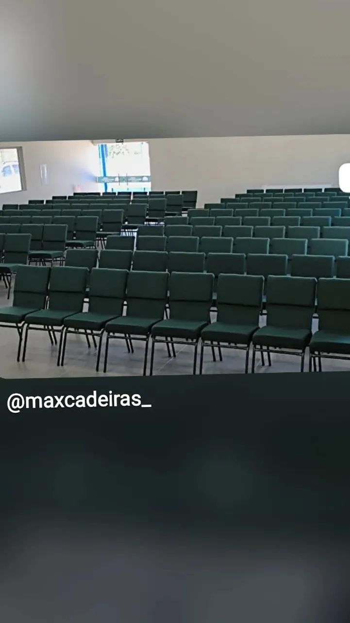 Cadeiras acolchoada com braço e sem braço  - Foto 2