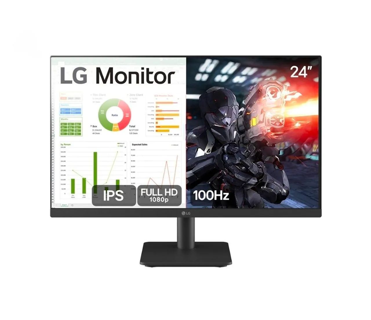 Monitor 24" LG 100hz [Lacrado] - Foto 2
