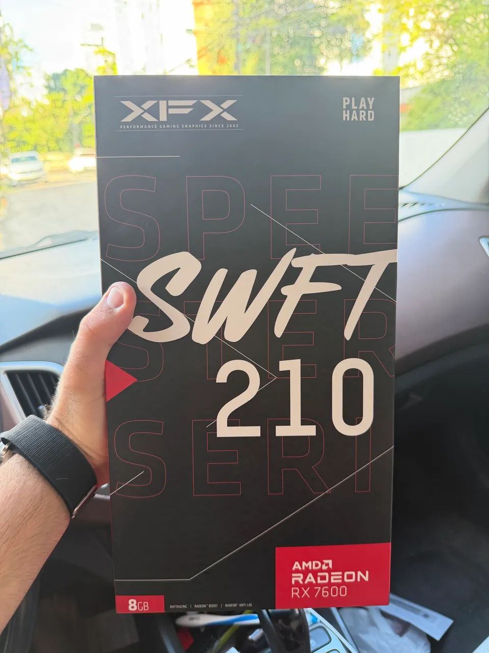 PLACA DE VÍDEO RX 7600 8GB LACRADA