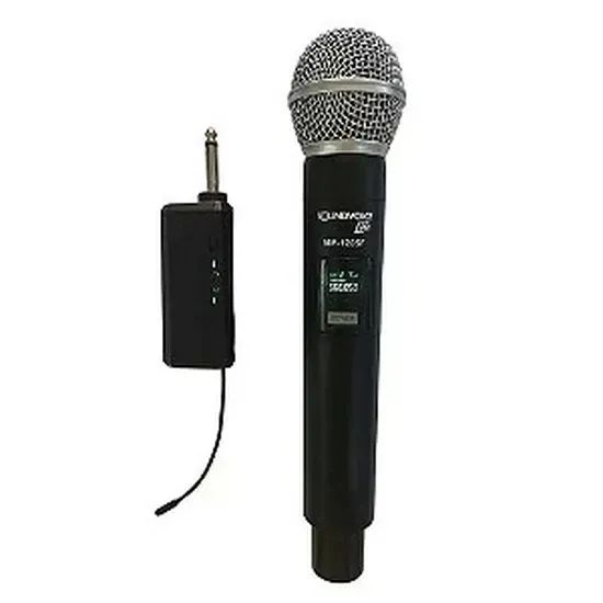 MICROFONE SEM FIO VHF FREQUENCIA FIXA SOLUS MM-120SF