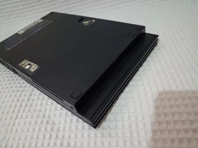 PLAYSTATION 2 SLIM PRETO SCPH 75001 23 MATRIX ORIGINAL LEITOR OK - Foto 6