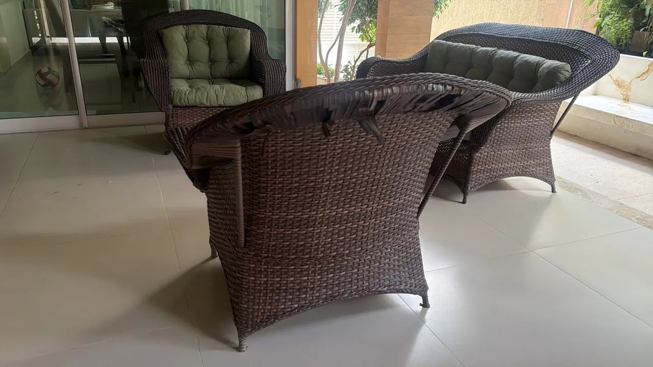 Conjunto de varanda em fibra - Foto 4