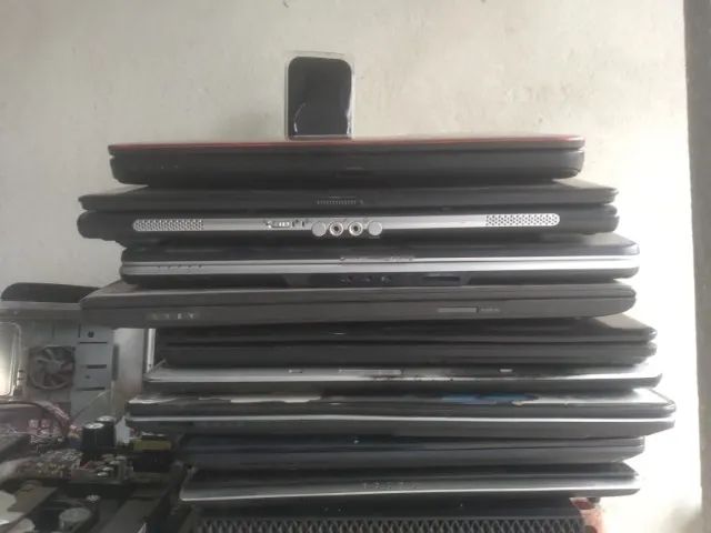 sucata de notebooks