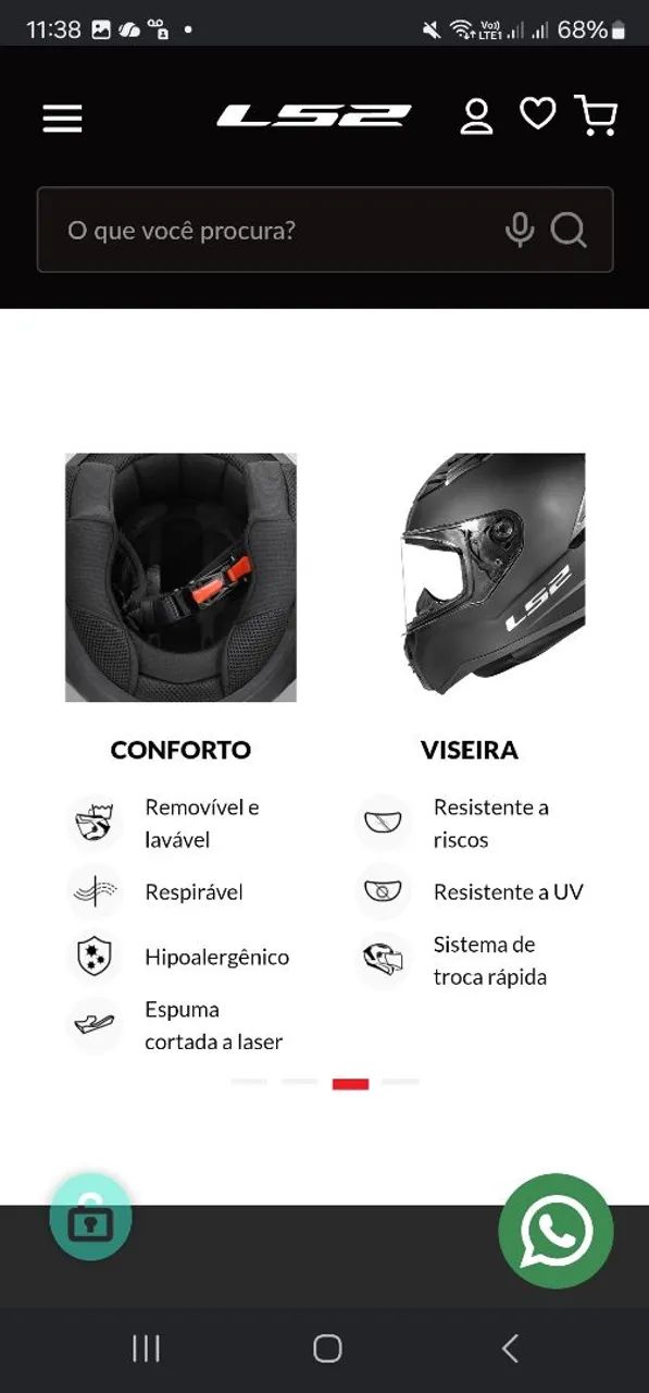 Capacete LS2 Vigo - Foto 5