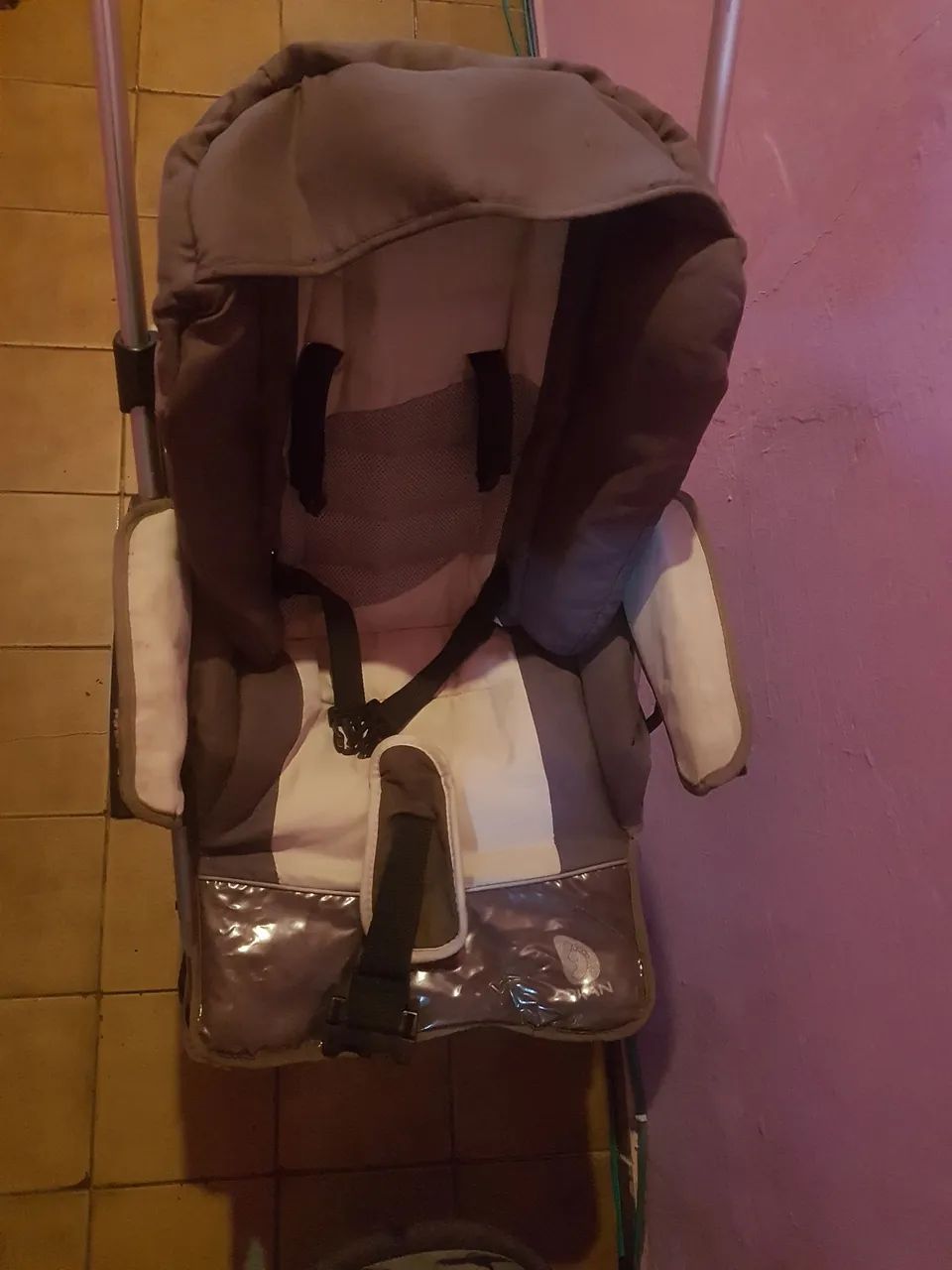 Carrinho de bebê  2 em 1.Moisés e passeio - Foto 5