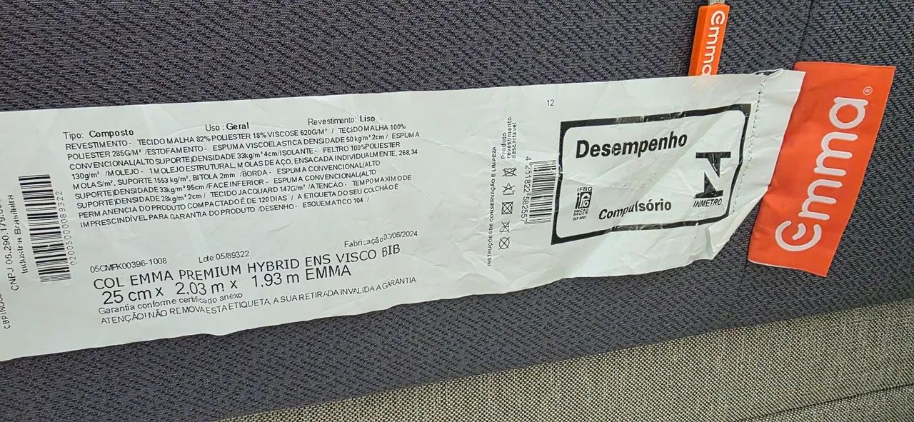 Colchão Emma Premium Hibrid King - Foto 2