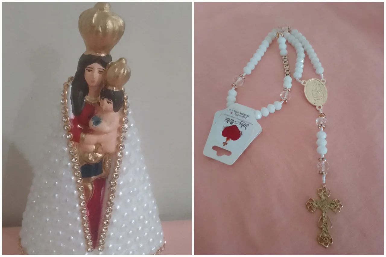 Super promoção de kits de imagens custumidas  + terço..