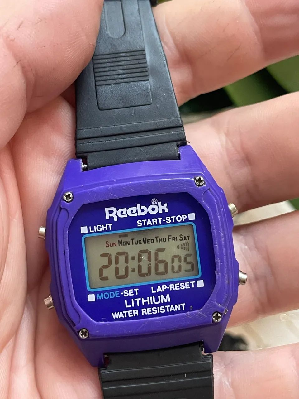 Relogio reebok vintage anos 90 - Foto 2