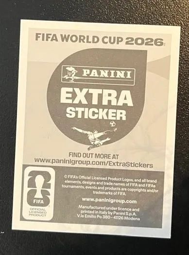 Figurinha Extra Copa do Mundo 2026 - Foto 2