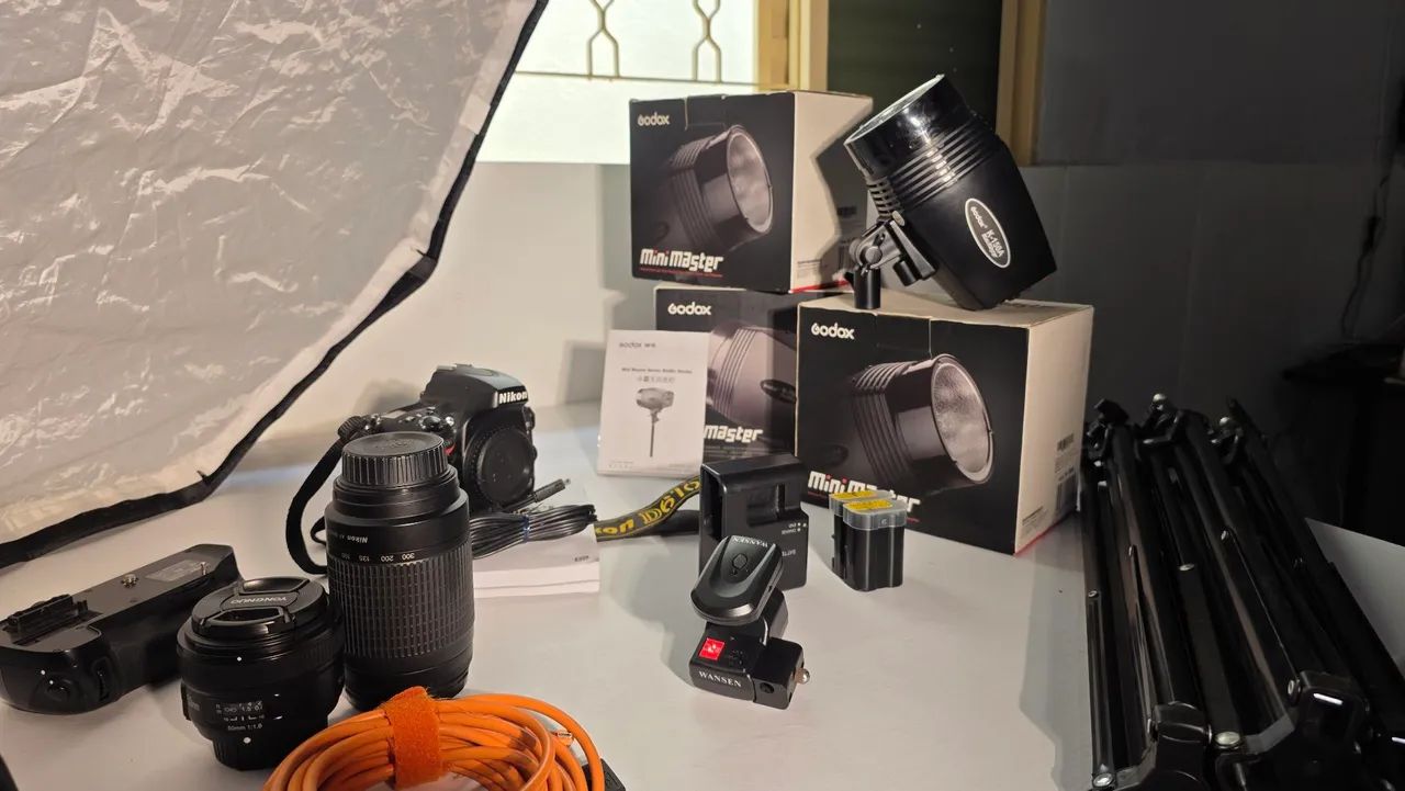 3 Flashs Godox - Foto 2