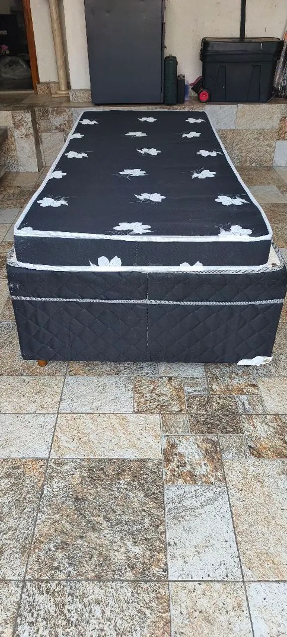 Cama box solteiro conjugado acompanha colchão  - Foto 5